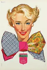 Tissu Garanti Boussac by Pierre Couronne, poster, sold Jul 2023