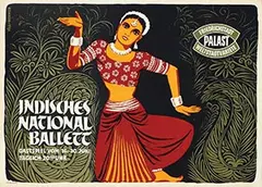 Till Nehmer, Indisches National Ballett Friedrichstadt Palast, 1955, poster