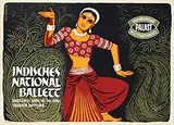 Till Nehmer, Indisches National Ballett Friedrichstadt Palast, 1955, poster