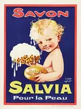 Louis Titz, Savon Salvia Pour la Peau, poster