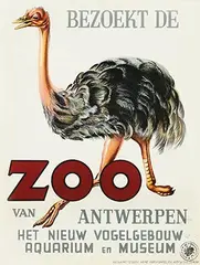 René van Poppel, Bezoekt de ZOO van Antwerpen, poster