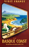 Jean Garcia, Visit France The Basque Coast, 1952, poster