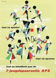 Louis Emmerik, 7e jeugdspaaractie RPS, 1955, poster