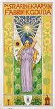 Ludwig W. R. Wenckebach, De Stearine Kaarsen Fabriek Gouda, 1900, poster