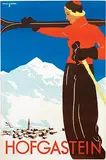 Hofgastein by Edith Riedel & Olga Zaremba, poster, sold Feb 2023