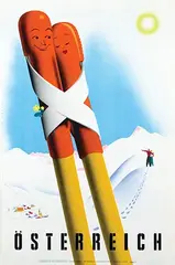 Walter Hofmann, Österreich, 1947, poster