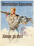 Franz Trenk, Österreichischer Alpenverein, 1946, poster