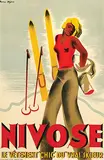 Kama Mégève, Nivose Le Vêtement "Chic du Vrai" Skieur, poster