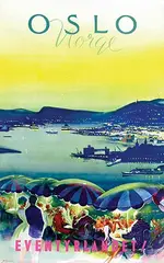 Knut Yran, Oslo Norge, 1959, poster