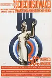 Arch Jonás, Besuchet Die Tschechoslowakei, 1938, poster
