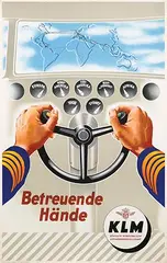 Palo, KLM Betreuende Hände, poster