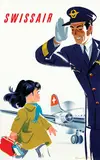 Donald Brun, Swissair