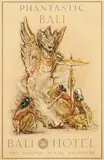 Willem G. Hofker, KPM Bali Hotel Den Pasar Phantastic Bali, 1948, poster