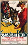 Laubi, Canadian Pacific Empress Steamers : Express Trains, poster