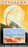 Aage Lippert, Danish State Railways Denmark, poster