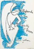 Jean Cocteau, Villefranche sur mer Jean Cocteau, 1957, poster
