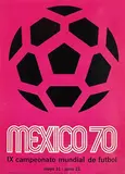 Lance Wyman, Mexico 70 IX campeonato mundial de futbol, poster