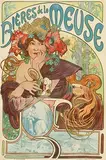 Alphonse Mucha, Bières de la Meuse, 1897, poster