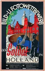 Walter Schneider, Bild-u. Fotowettbewerb Der Soldat in Holland, 1941, poster