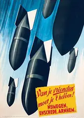 Louis Manche, Van je vrienden moet je 't hebben!, 1944, poster