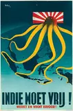 Patrick C. Keely, Indie Moet Vrij! Werkt en vecht ervoor!, 1944, poster