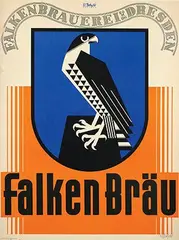 Willy Petzold, Falkenbrauerei Dresden, poster