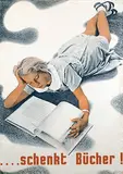 Hermann Eidenbenz, ?.schenkt Bücher !, 1936, poster