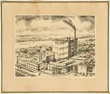An archive collection of the Victoria Biscuits company Dordrecht by a.o. Machiel Wilmink Various artists, poster, sold Feb 2023