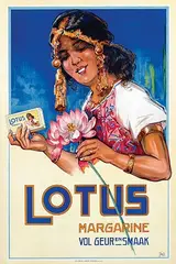 Pieter van Geldrop, Lotus Margarine, 1929, poster