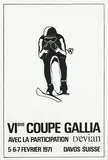 Frank (?), VI ème Coupe Gallia Davos, 1971, poster
