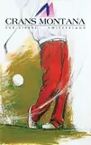 Jean-Marie Grand, Crans Montana sur Sierre Switzerland, 1992, poster