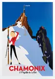 Richard Zielenkiewicz, Chamonix L'Aiguille du Midi, 2012, poster
