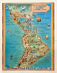 Kenneth W. Thompson, PAA Flying Clipper Ships, poster