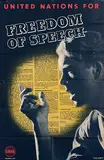 Beverley Pick, United Nations for Freedom of Speech, poster