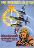 R. Vunderink, Jonge enthousiaste kerels gevraagd, de legerluchtmacht, poster
