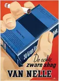 Studio Osborne & De Korte, De echte zware shag Van Nelle, poster