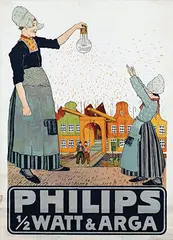 Raoul Hynckes, Philips _ Watt & Arga, poster