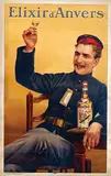 Gerard Portielje, Elixir d'Anvers, 1907, poster