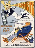 Joseph Hémard, La Comète L'Extincteur de la Soif!, poster