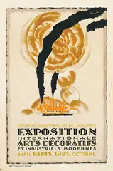 Charles Loupot, Exposition Internationale Arts Décoratifs Paris, 1925, poster