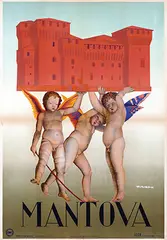 Giuseppe Riccobaldi, Mantova, 1948, poster