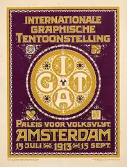Cornelis Rol, Internationale Graphische Tentoonstelling Amsterdam, 1913, poster