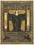 Dirk W. van Diedenhoven, Nederlandsche Vereeninging voor Ambachts- en Nijverheidskunst Amsterdam, 1911, 1910, poster