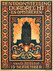 Cornelis Rol, Tentoonstelling Dordrecht en Omstreken, 1912, poster