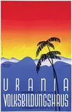 Fritz Weninger, Urania Volksbildungshaus, poster