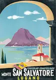 Franco Barberis, Monte San Salvatore Lugano, 1940, poster