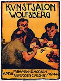 Arnold Brügger, Kunstsalon Wolfsberg, 1914, poster