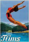Jules Geiger, Flims, 1938, poster