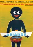 Uli Schierle, HAPAG Winterfahrten in die Tropen Ariadne, 1958, poster