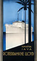 Johann A.W. von Stein, Rotterdamsche Lloyd Sumatra Java, 1931, poster